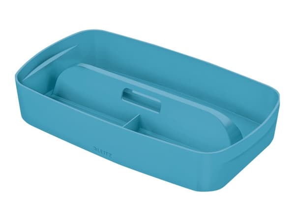 Leitz MyBox Cosy - Oppbevaringsskuff - 3 rom - small - rolig blått