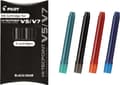 Miniatyrbilde 2 av 2: Pilot 2218003, Blå, Blå, Rollerpenner, Hi-Tecpoint V5, Hi-Tecpoint V7, 3 stykker, 8 g