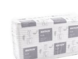 Handduksark Katrin Plus C-Fold, vitt, 33 x 24 cm, förpackning om 16 st.