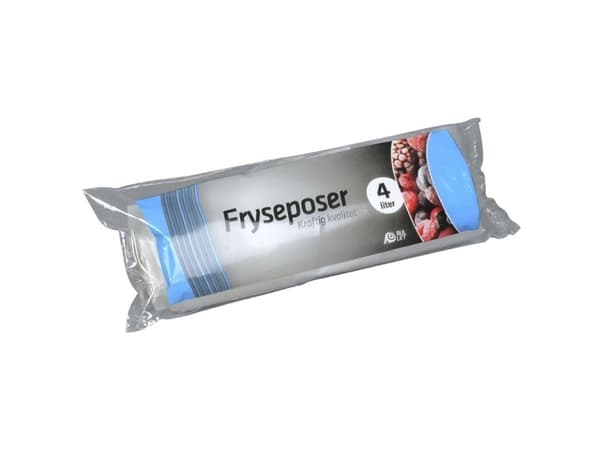 Livsmedelspåse, 32 µm, 200 x 380 mm, kortsidan öppen, LD-PE, transparent Rulle, förpackning om 12, Livsmedelskvalitet - (30 st)