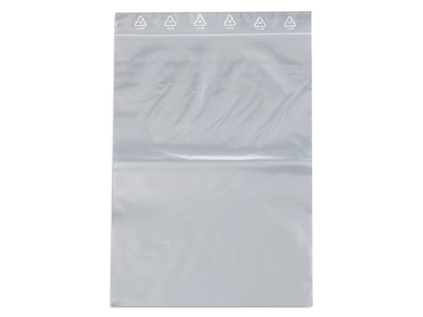 lynlåspose, Master'in Performance, 50 µm 180 x 250 mm, Kort side åben, LD-PE transparent, Uden tryk,