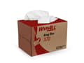 Miniatyrbild 2 av 3: Wiping for industrial use, she Kimberly-Clark, Wypall, 1 lag, hvid 380mmx420mm, Æske med 200 ark