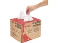 Miniatyrbild 1 av 3: Wiping for industrial use, she Kimberly-Clark, Wypall, 1 lag, hvid 380mmx420mm, Æske med 200 ark