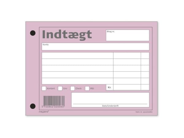 Mayland 92220060, Monokromatisk, Rosa, Hvit, 100 ark, Voksen