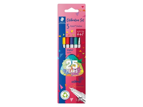 Staedtler triplus fineliner 334, 5 styck