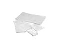Miniatyrbilde 1 av 2: Plastic bag, 50 µm, 150 x 150 mm Kort side åben, LD-PE, transparent flad taske, Flad bund Æske med 1