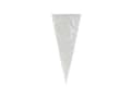 Miniatyrbilde 1 av 2: Spidspose, 45 µm, 180 x 370 mm Kort side åben, CPP, transparent flad taske, Flad bund, pakke a 1000