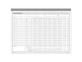 Miniatyrbilde 1 av 2: Cash report, Mayland, hvid, 300x210mm pack of 5 pieces - (5 stk.)