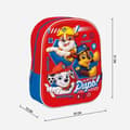 Miniatyrbild 4 av 9: School Bag The Paw Patrol Red 25 x 31 x 10 cm