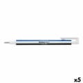 Pikkukuva 1 / 2: Retractable rubber Tombow Mono Zero Blue White Black (5 Units)