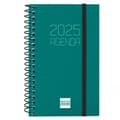 Miniatyrbillede 1 af 2: Diary Finocam OPAQUE Green Mini 7,9 x 12,7 cm 2025