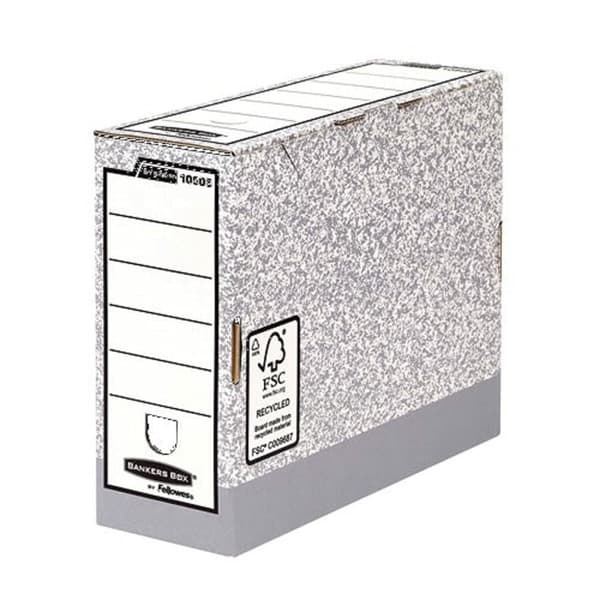 File Box Fellowes Grey A4 10 cm 10Units
