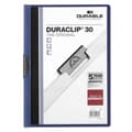 Miniatyrbillede 3 af 3: Document Folder Durable Duraclip 30 Dark blue Sky blue A4 25 Pieces
