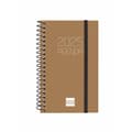 Miniatyrbild 2 av 2: Diary Finocam OPAQUE Brown Mini 7,9 x 12,7 cm 2025