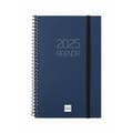Miniatyrbild 2 av 2: Diary Finocam OPAQUE Blue 11,7 x 18,1 cm 2025