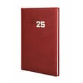 Miniatyrbillede 2 af 8: Diary Finocam DYNAMIC MILANO Y11 Burgundy 16,5 x 24 cm 2025