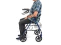 Miniatyrbilde 3 av 5: Rehabiliteringsstativ med fire hjul Stål TGR-R RS 880 TIMAGO