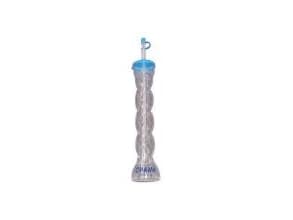 Refillbæger 0.5 ltr med låg/sugerør til Slush-ice/ saft,120 stk/krt