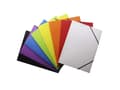 Miniatyrbilde 3 av 5: Elastikmappe Q-Line A4 lilla m/3 klapper & elastik blank - (10 stk.)