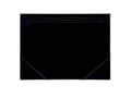 Miniatyrbilde 1 av 5: Elastikmappe Q-Line A4 sort m/3 klapper & elastik blank - (10 stk.)