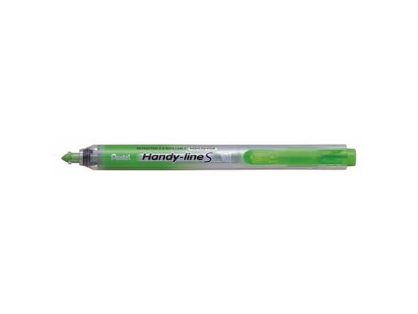 Text markers, Pentel Handyline, SXS15-VO 1-4,5MM, Peak, green, 2401544 pakke a 12 stk - (12 stk.)