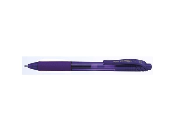 Roller pen, Pentel ENERGELX, BL107 0,7MM, voilet, 2110711, pakke a 12 stk - (12 stk.)