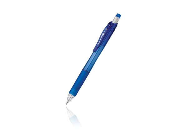 Pentel EnerGize-X, Sininen, Muovi, Musta, HB, Pyöreä, 84%