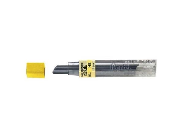 Refiller, Pentel, 0,9MM, svart, 2390162 förpackning om 12