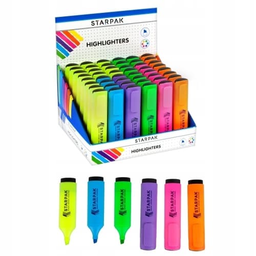 StarPak highlighter blandede farver