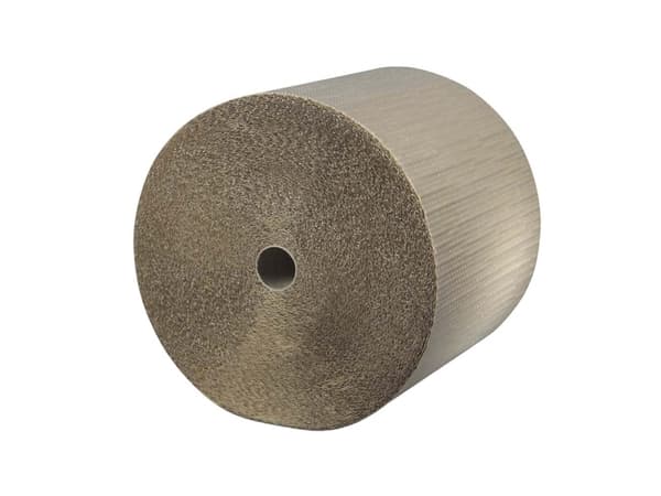 Coated boblefolie, 1000 mm x 75.00 m 3 lag, COEX-film, brun, Lille boble pose a 1 rulle