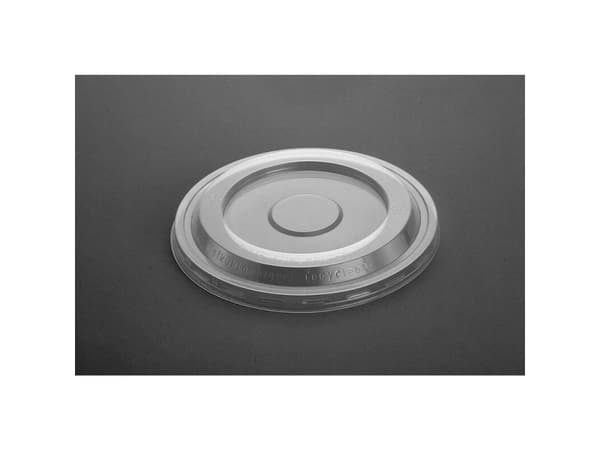 Lock till salladsskål, Dome, Rund, Ø 156 höjd 20 pp, transparent, Dome, Förpackning om 100 st Livsmedelsgodkänd