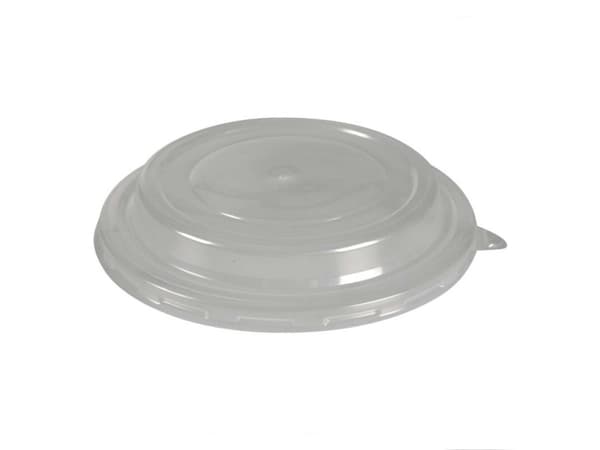 Låg t/salatbowle 20 & 26 oz klar PET Ø146mm 50stk/pak - (10 stk.)
