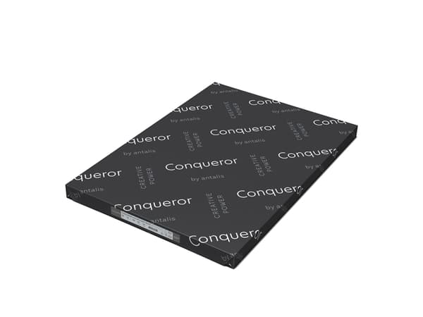 Conqueror Laid, pergamentti, 100g/m2, laskettu Vesileimalla, puupäällysteinen ECF, 15% puuvillaa 145µm, 210mm x 297mm, - (500 kpl)