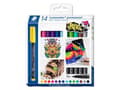 Miniatyrbild 4 av 4: Staedtler Lumocolor 317 C14, Blandade färger, Diverse, Multifärg, Polypropylen (PP), Medium, 1 mm