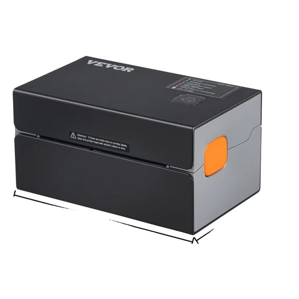 Termisk etikettskrivare, bärbar utskrift, Bluetooth-anslutning, 300dpi Bluetooth