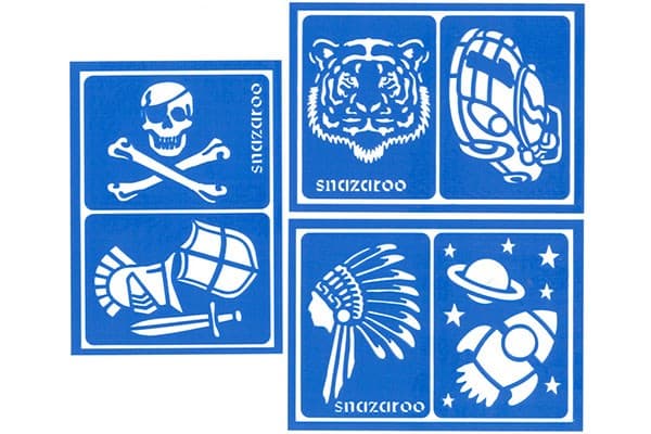 Akson Snazaroo kasvomaalausmallit - pojille univ