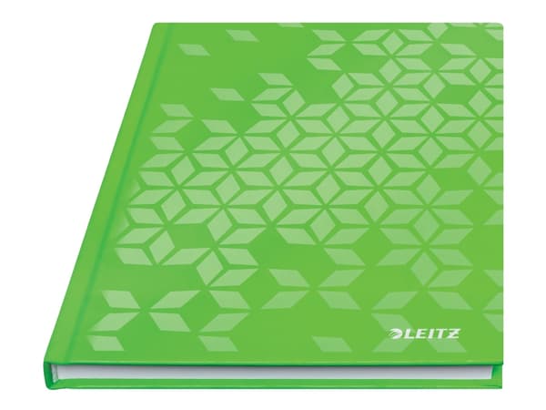Leitz WOW - Muistikirja - koteloitu - A5 (148 x 210 mm) - 80 arkkia / 160 sivua - viivoitettu - vihreä
