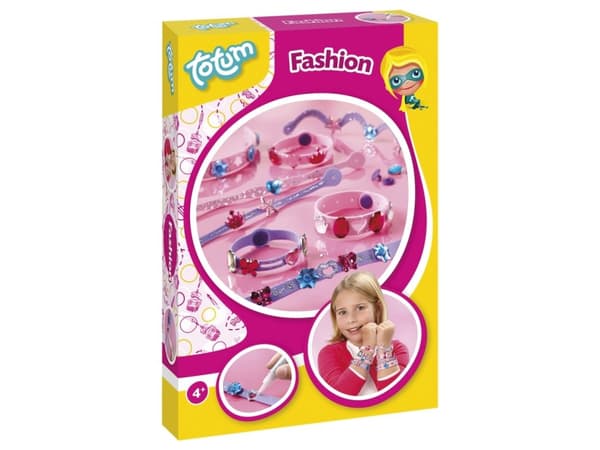Totum Fashion, Children''s jewellery bracelet making kit, 4 vuosi/vuosia, Monivärinen
