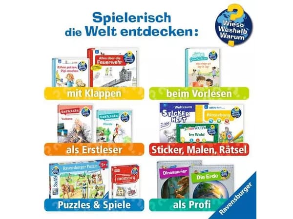 Ravensburger 60078, Pedagogisk, Tysk, Innbundet (hardcover), 16 sider