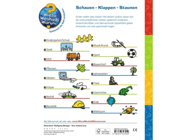 Ravensburger 978-3-473-32745-4, Opettavainen, Saksa, 32 sivua