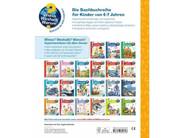 Ravensburger 60074, Utbildnings-, Tyska, Inbunden, 16 sidor