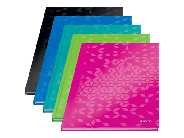 Leitz WOW, Kuvio, Sininen, A4, 80 arkkia, 90 g/m², Viivapaperi