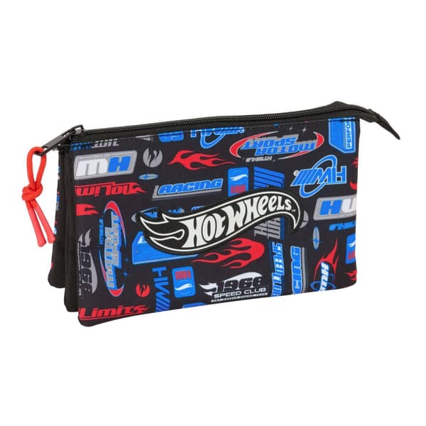 Holdall Hot Wheels Multicolour 22 x 12 x 3 cm