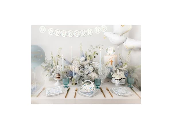 Blomster cupcake omslag, 6 stk
