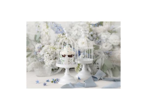 Blomster cupcake omslag, 6 stk