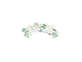 Miniatyrbild 2 av 5: Blomster cupcake omslag, 6 stk