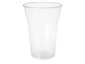Plastglas 75 cl Ø115x155 mm PP Klar,25 stk/ps - (25 stk.)