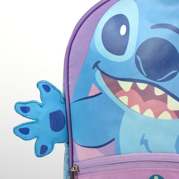 School Bag Stitch Blue 25 X 30 X 5 CM