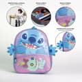 Miniatyrbild 4 av 10: School Bag Stitch Blue 25 X 30 X 5 CM