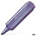 Miniatyrbild 1 av 4: Fluorescent Marker Faber-Castell Textliner 46 Violet 10Units